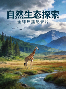 全球热播纪录片海报：自然生态探索